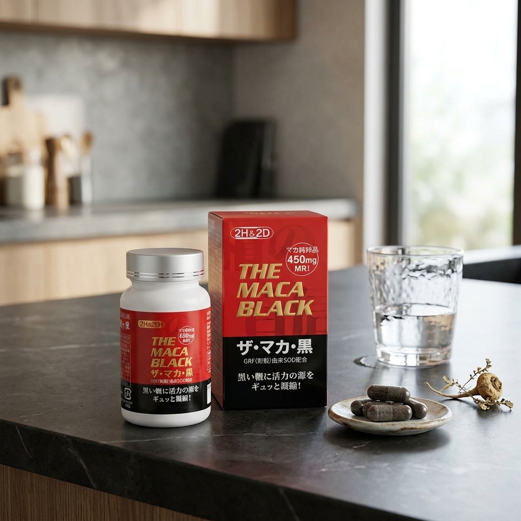 祕魯黑瑪卡增強版實測:2H2D黑鑽瑪卡保健食品,30天體力與精力變化記錄